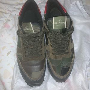 Valentino camo sneakers size 37